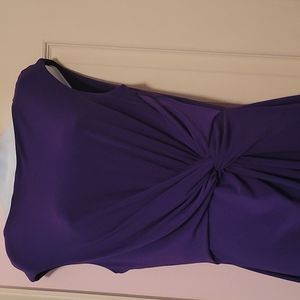 Lauren by Ralph Lauren dress, size 12, purple,